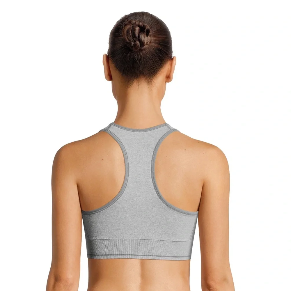NWOT: Reebok Womens Medium Support Key Seamless Sports Bra Size Large